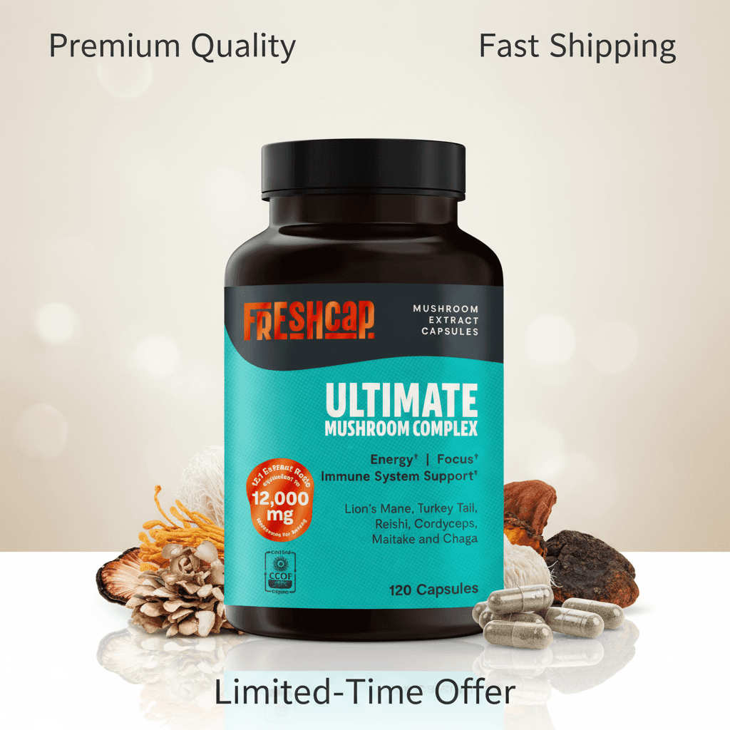 Mushroom Complex Nootropic Capsules
