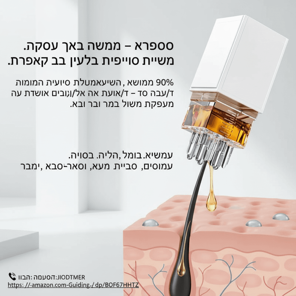💧 מכשיר להחדרת סרום לקרקפת