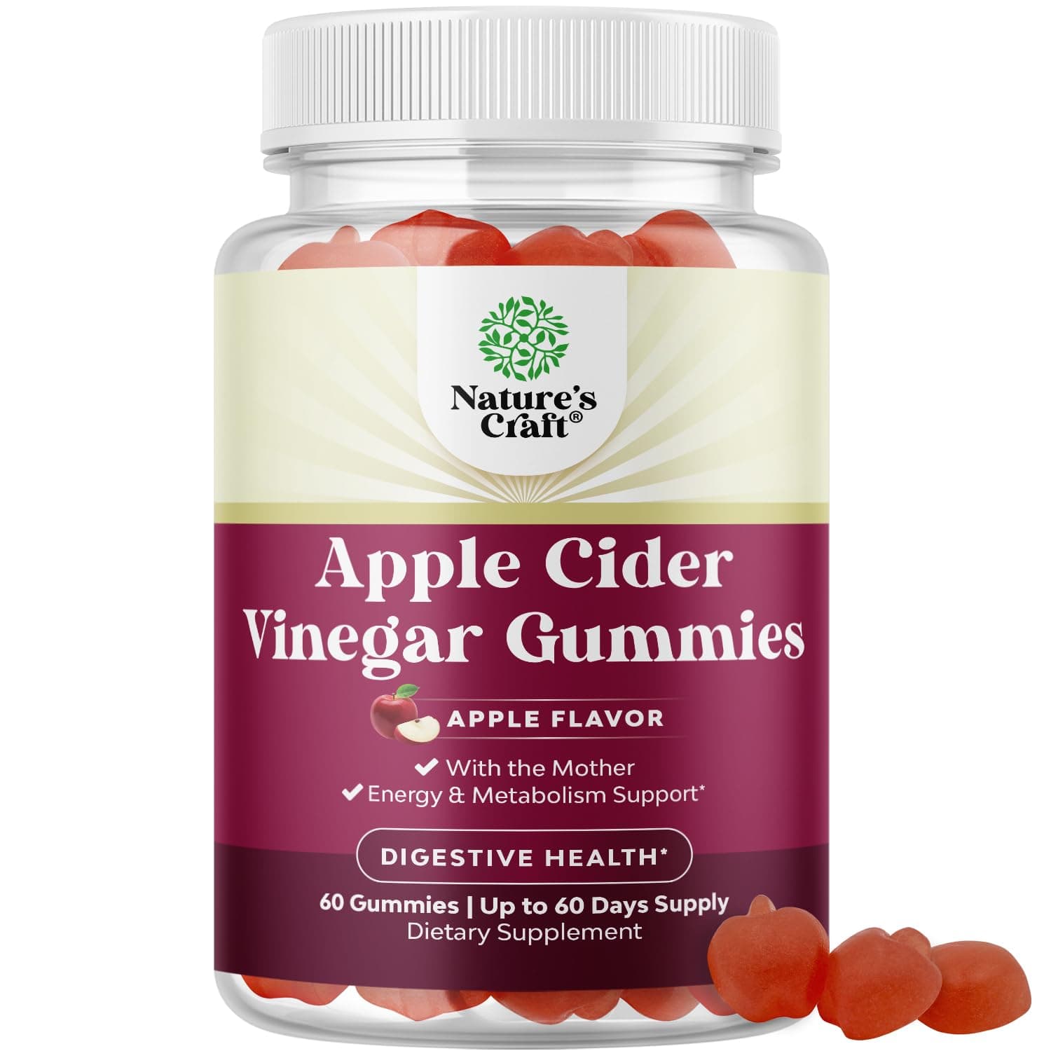 Apple Cider Vinegar Gummies with Mother