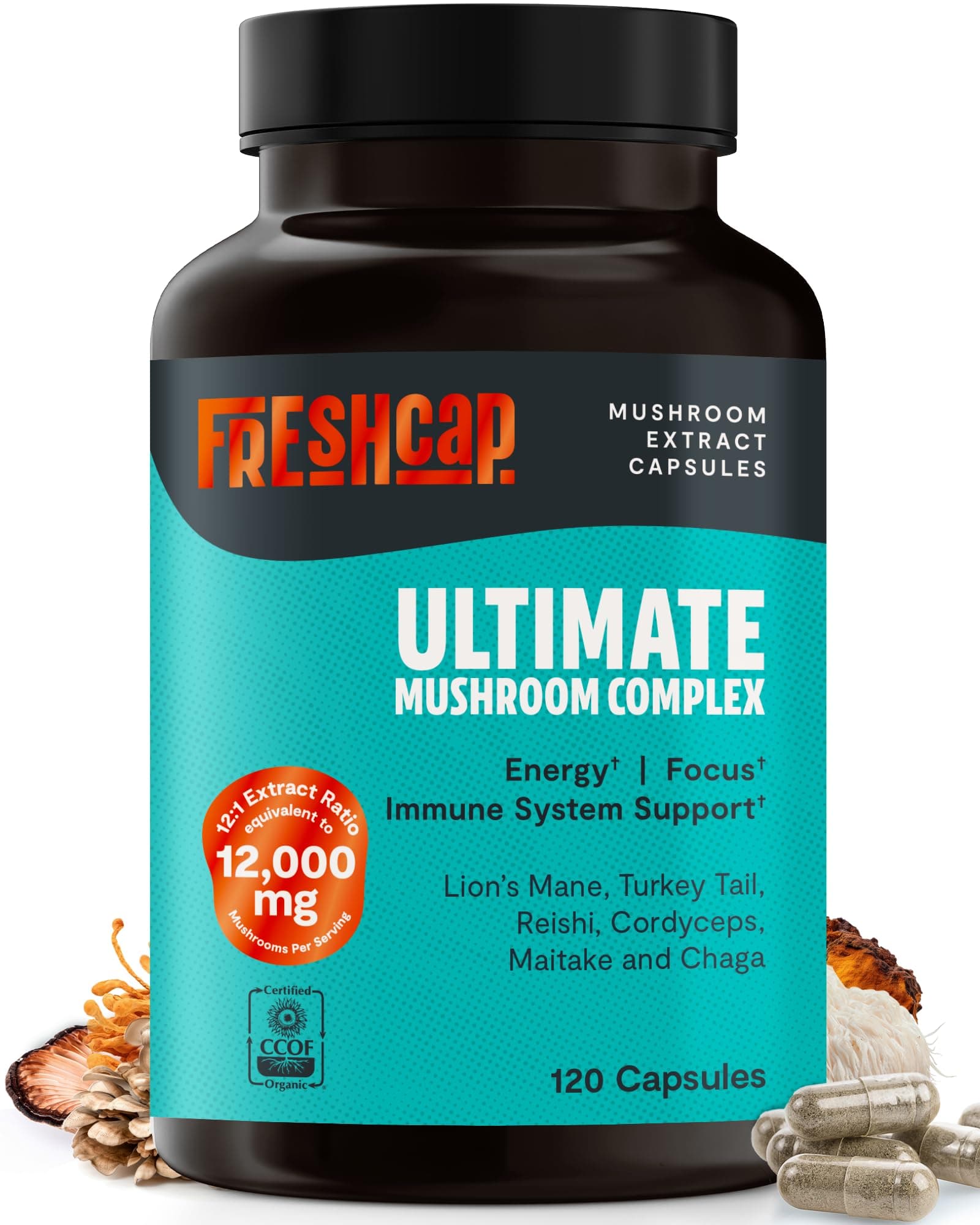 Mushroom Complex Nootropic Capsules